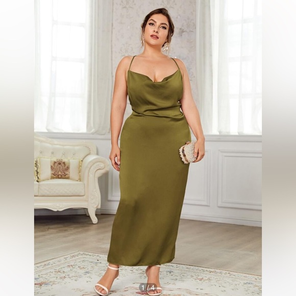 Cowl Neck Dress - Picture 2 of 3